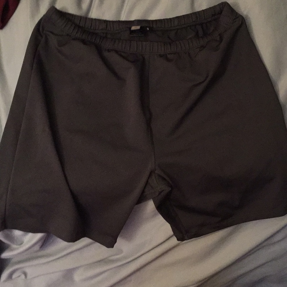 Gray Yoga shorts